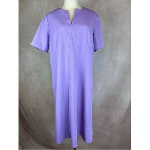 Vintage Plus Size Polyester Dress